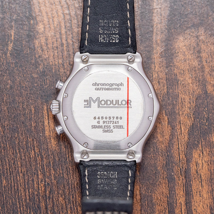 1996 Ebel Le Modulor Chronograph Automatic Black 9137241