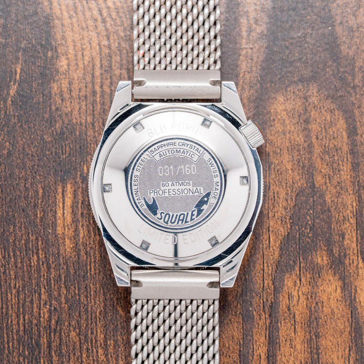 2018 Squale Matic 60 Blu Puro Gnomon Special Edition 44mm