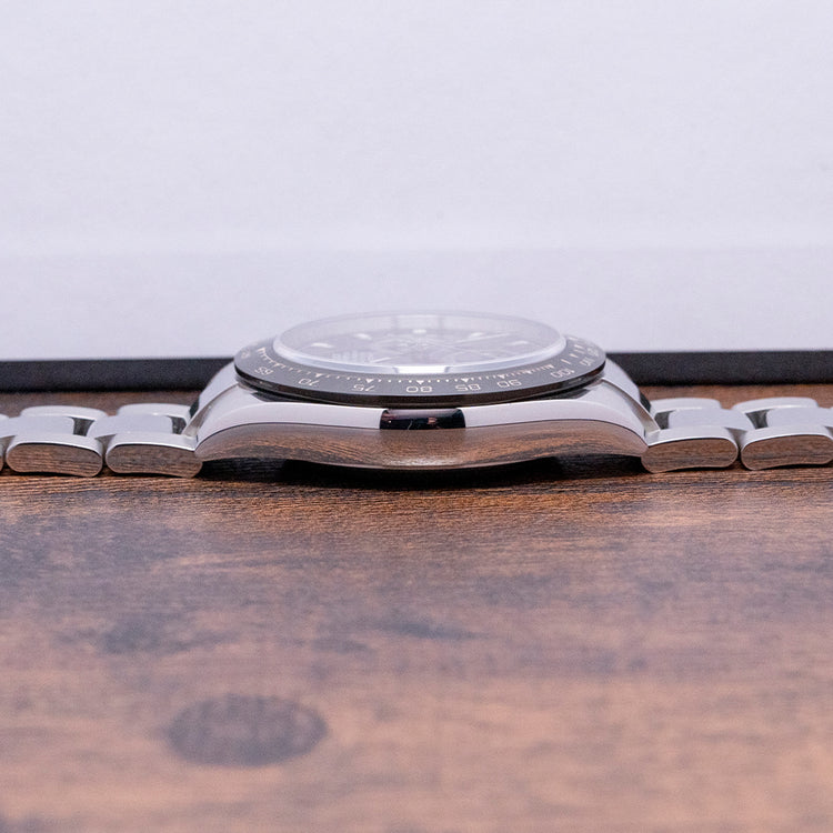 Partially-Stickered 2023 Rolex Daytona Black Dial Discontinued 116500LN