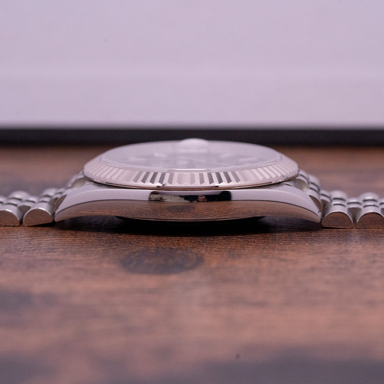 2019 Rolex Datejust 41mm Blue Dial Jubilee 126334