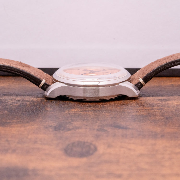 2023 Lebois & Co Heritage Chronograph Pulsation Salmon