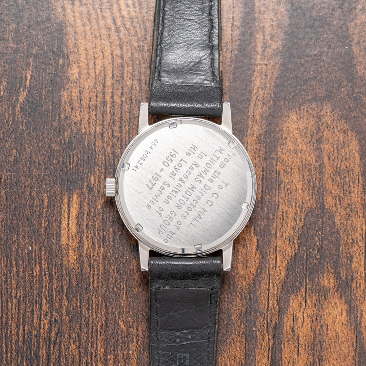 1977 Eterna Date Manually Wound Presentation Watch 35mm