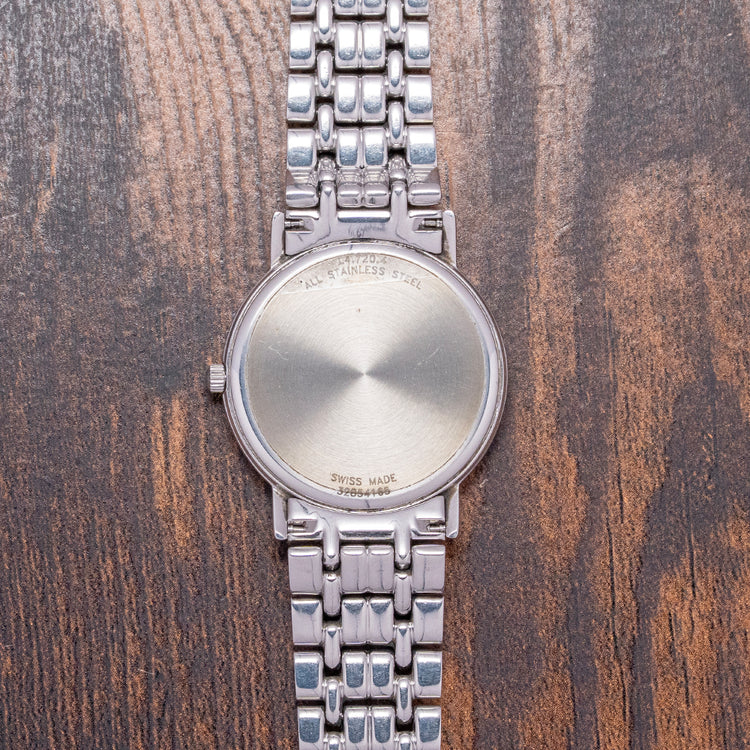 2000s Longines Grand Classic Silver Quartz 33mm L4.720.4