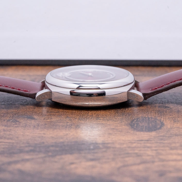 2023 Fears Christopher Ward Alliance 01 Jump Hour Red Dial