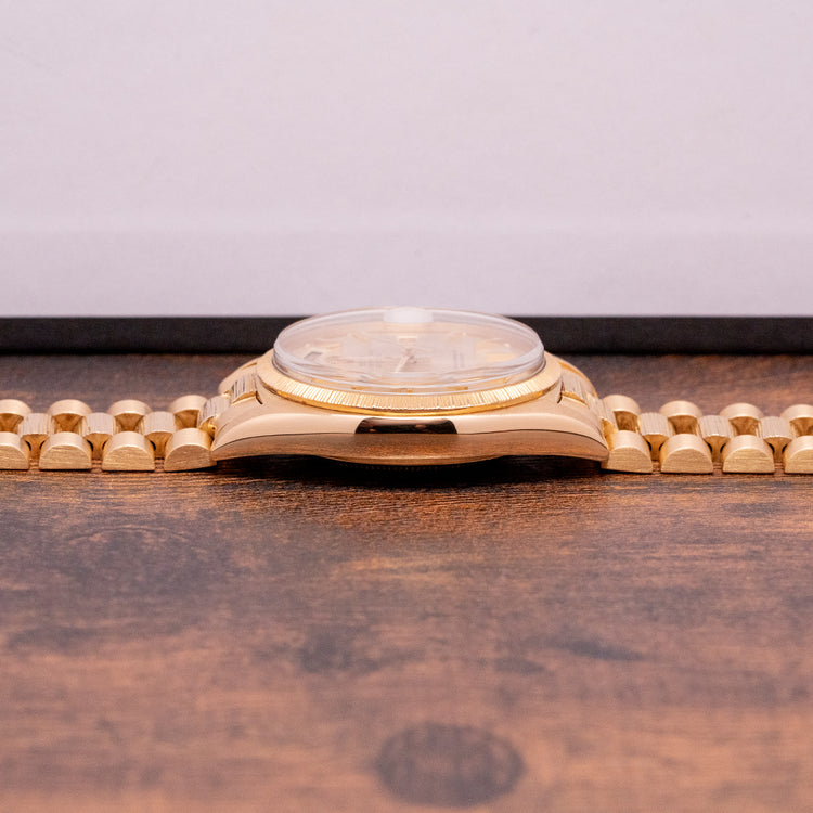 1973 Rolex Oyster Perpetual Day Date 1807 Bark with Bracelet