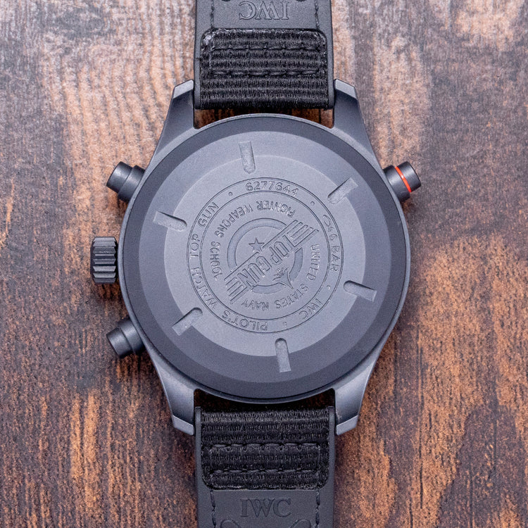 2022 IWC Pilot Double Chronograph ‘Top Gun’ Ceratanium 44mm