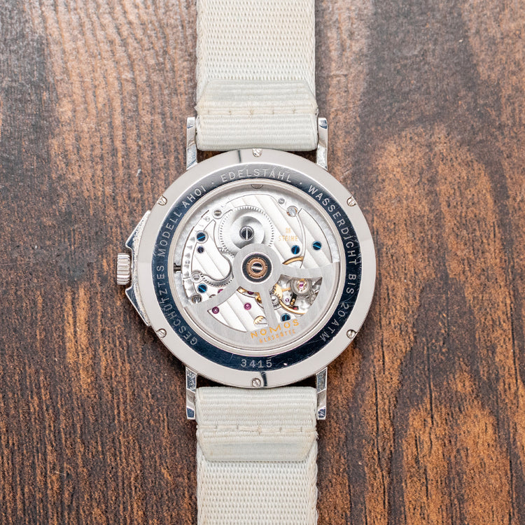 2016 Nomos Ahoi Atlantik Blue Automatic 40mm 552