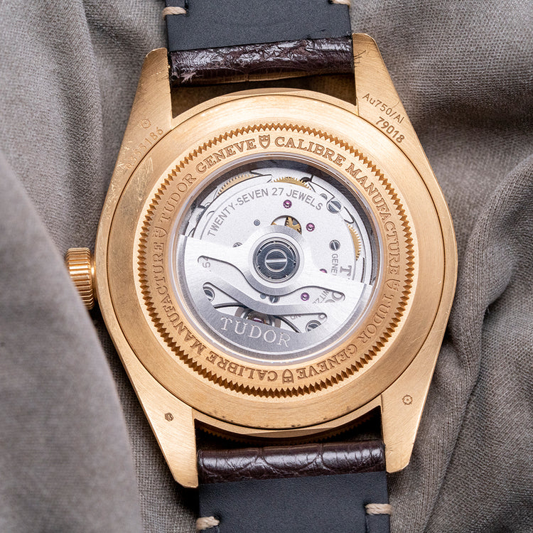 2021 Tudor Black Bay 58 18ct Gold Green Dial 79018V