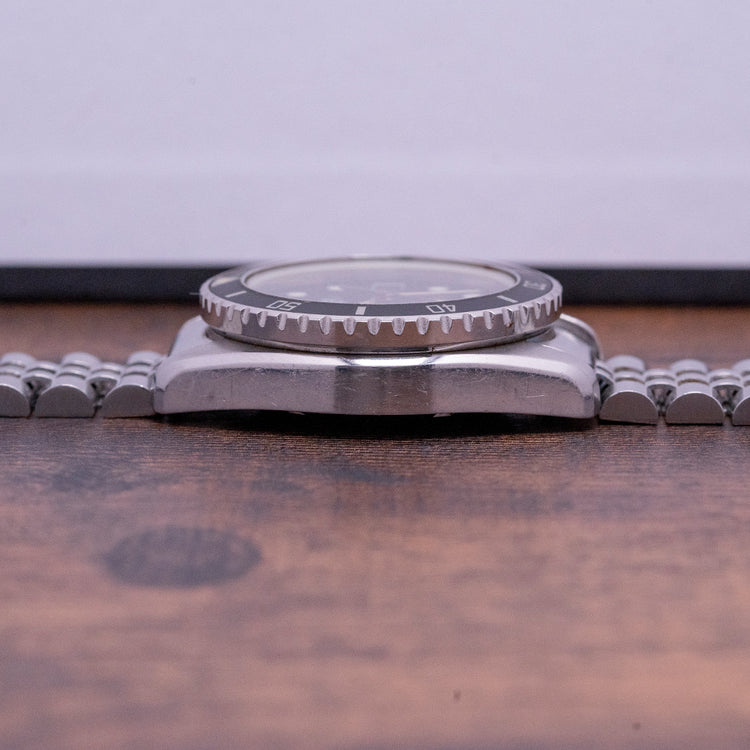 1980s Heuer 1000 Series Quartz 38mm on Bracelet 980.013