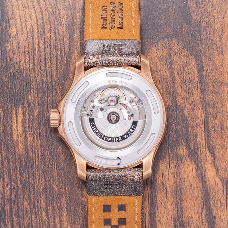 2025 Christopher Ward C60 Pro 300 Bronze Auto 42mm