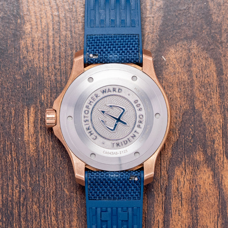 2020 Christopher Ward C60 Trident Pro 600 Bronze 43mm