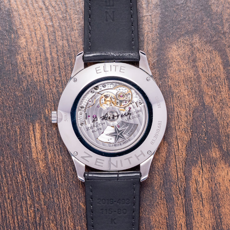 2011 Zenith Heritage Ultra Thin 40mm '20th Anniversary Kazakhstan Independence'