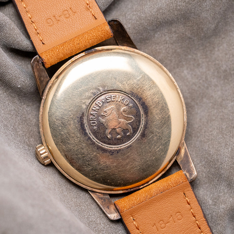 1963 Grand Seiko "First" J14070 14K Gold Filled 'Raised Dial' 35mm