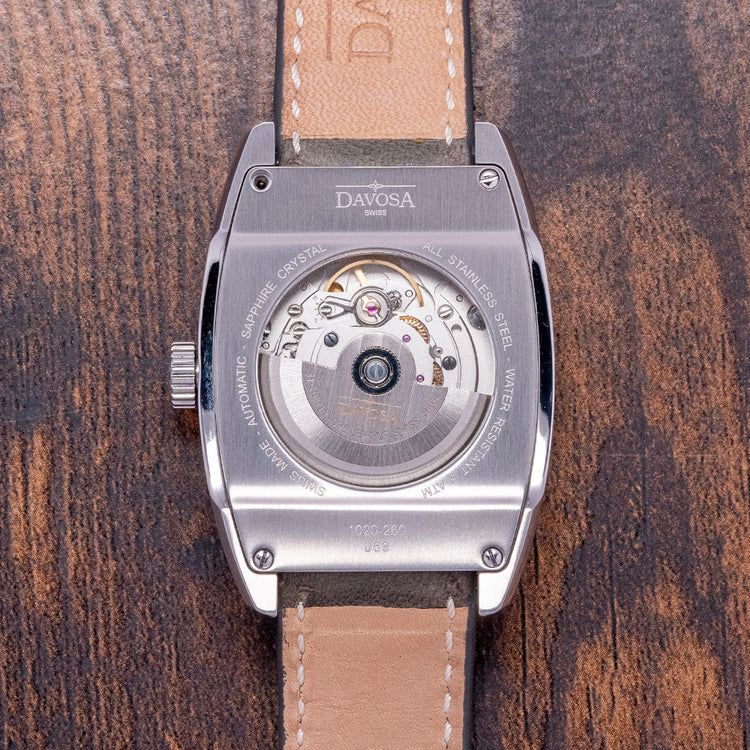 2022 Davosa Evo 1908 Automatic Black 36x49mm 161.575.56