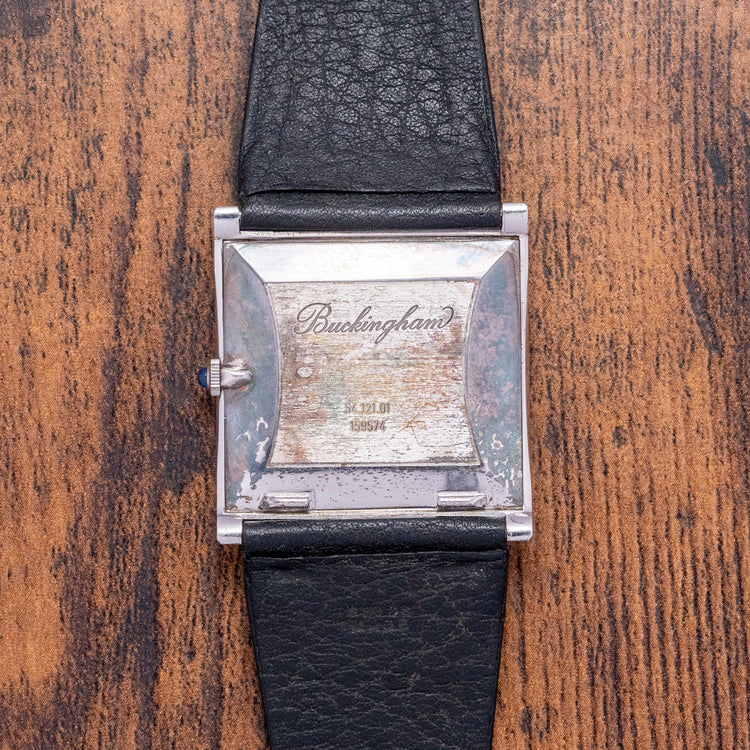 1970s Corum Buckingham .925 Sterling Silver 35.5x38mm 54.121.01