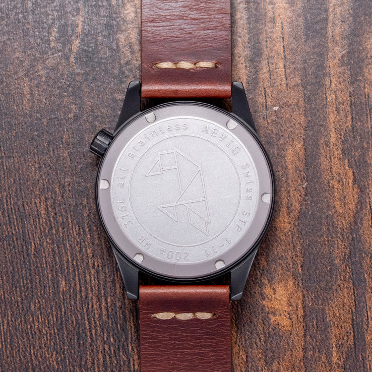 2018 Aevig Corvid Automatik DLC 40mm