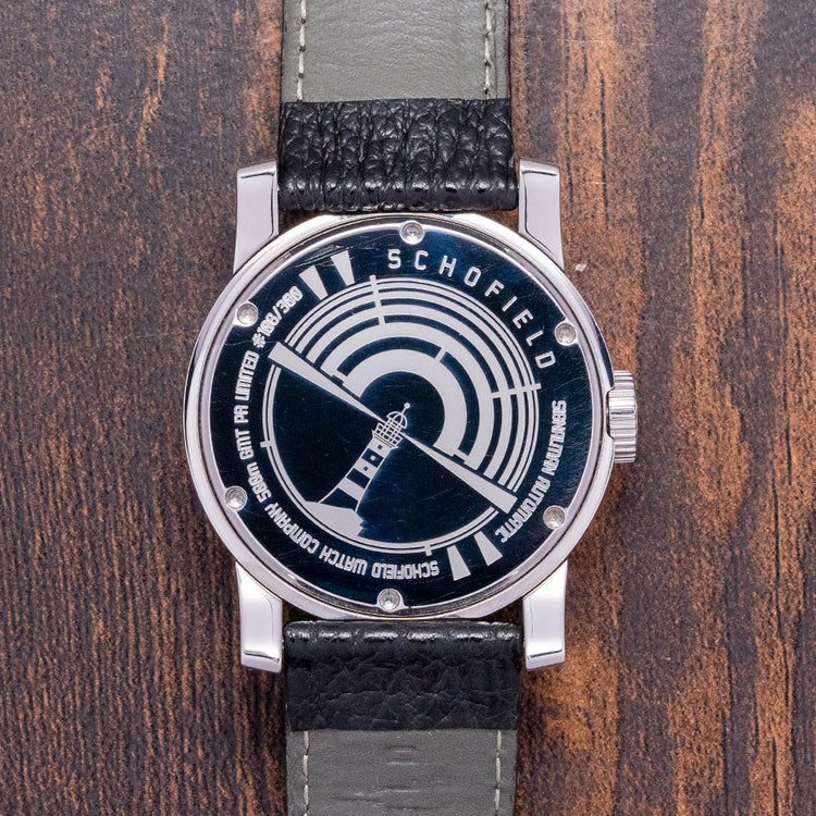 2012 Schofield Signalman GMT Polished Limited Edition 44mm