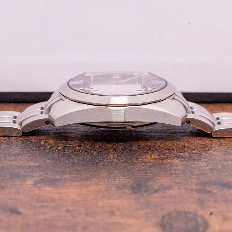 2019 Seiko SARB003 Smoke Grey Dial Faceted Crystal 38.5mm