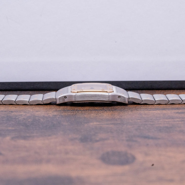 2000s Cartier Santos Galbée Steel & Gold 24mm 1567