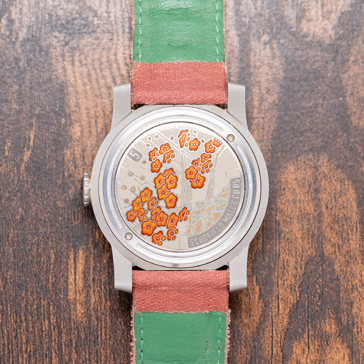 2023 Schofield B5 Japanese Sakura Automatic 44mm