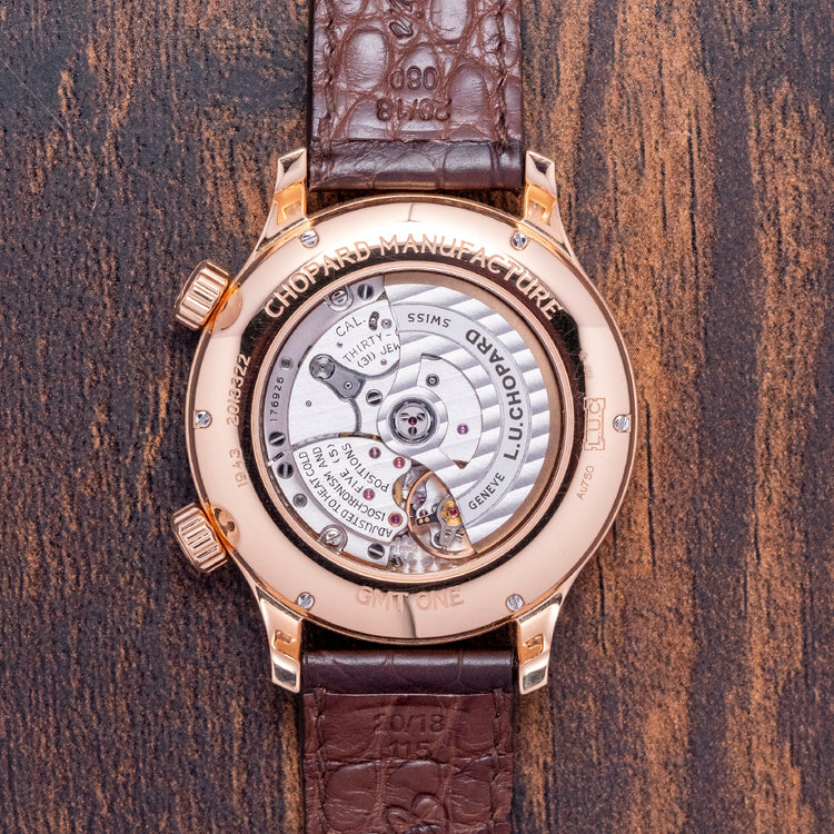 2021 Chopard LUC GMT One 42mm Rose Gold 161943-5001