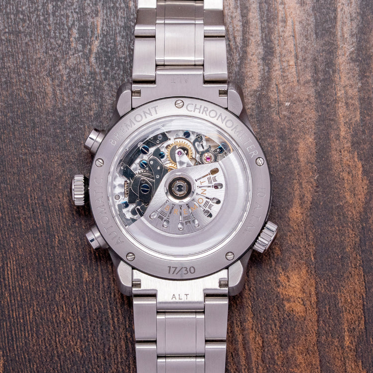 2023 Bremont GMT Chronograph Mr Porter Limited Ed. ALT1-ZT-BL