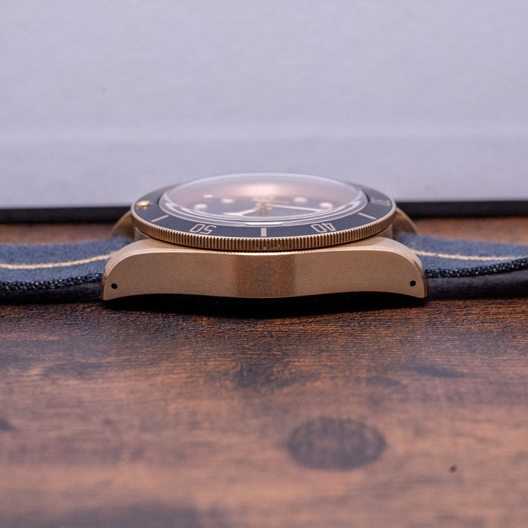 2018 Tudor Black Bay Bronze 43mm Bucherer Blue 79250BB