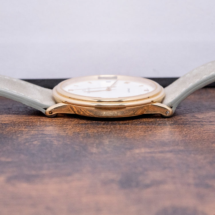 1990s Blancpain Villeret Automatic Date 34mm 18ct Gold