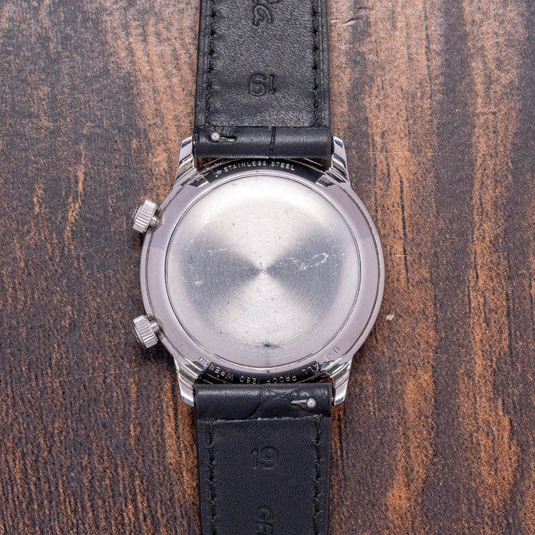 1960s LeCoultre Memovox 'Tuxedo' Dial World Timer Cal. 911 34mm