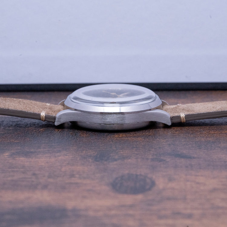 1940s CYMA Antimagnetic 36mm Steel Valjoux 22 Chronograph