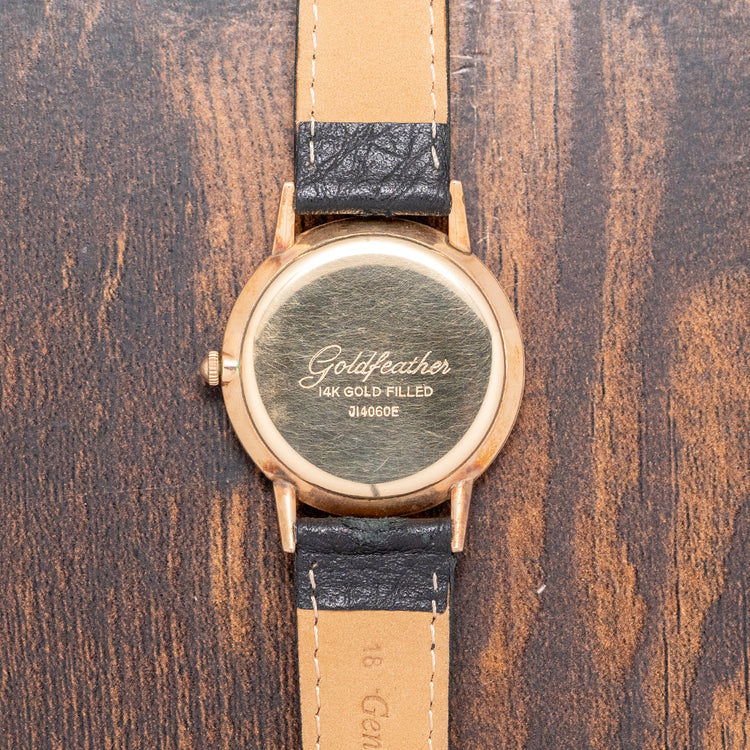 1960s Seiko Goldfeather 14K Gold Filled Manual 35mm J14060