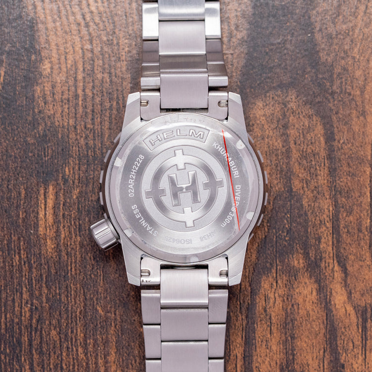 2023 Helm Khuraburi Automatic Black 300M Diver 43mm