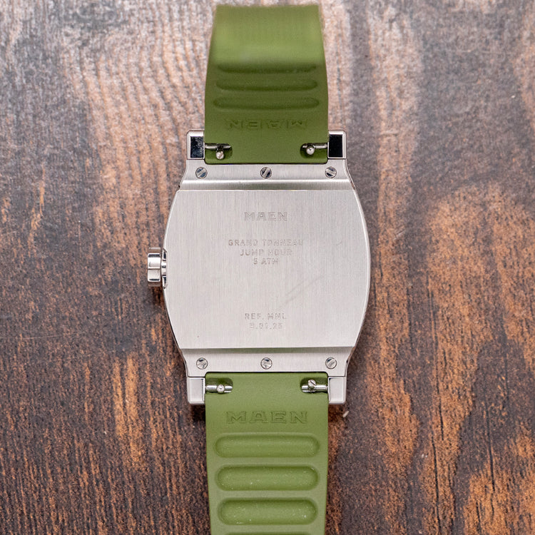 2025 MAEN x Nico Leonard Grand Tonneau Jump Hour Green