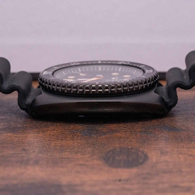 2018 Seiko Prospex “Ninja Turtle” Black Automatic SRPC49K1