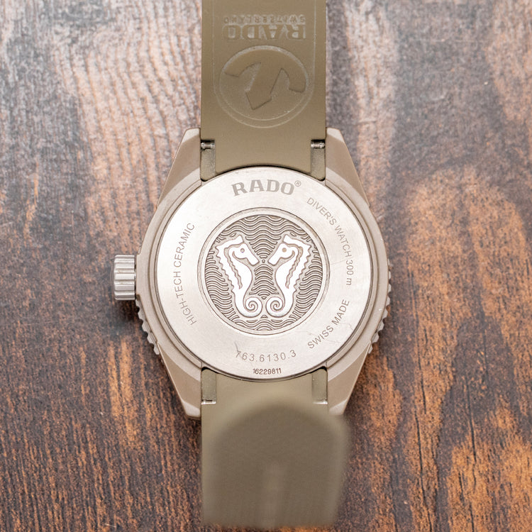 2022 Rado Captain Cook Olive-Green Ceramic Diver 43mm