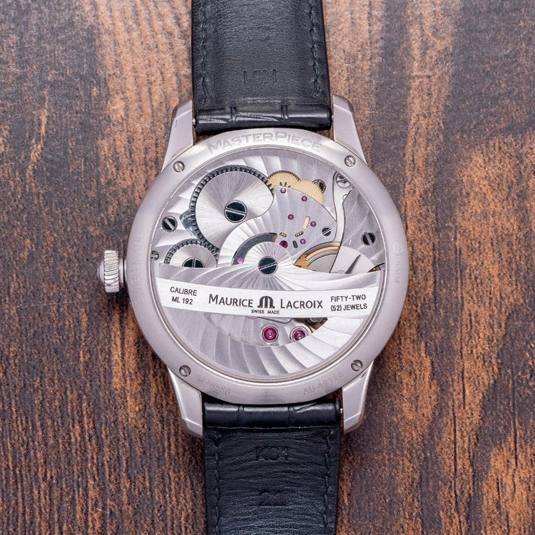 2018 Maurice Lacroix Masterpiece Moon Retrograde Calendar