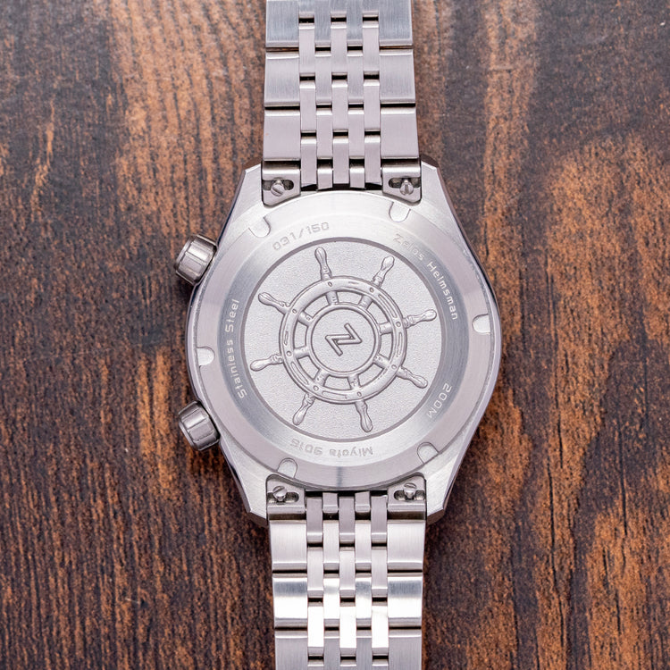 2025 Zelos Helmsman SS 'Midnight' Limited Auto 40mm