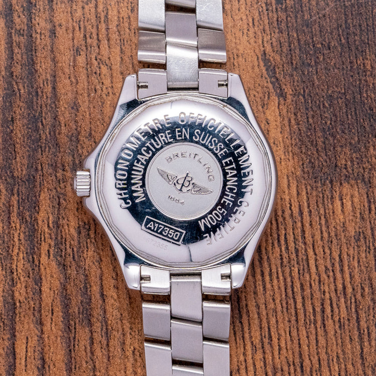 2004 Breitling Colt Automatic 'Chronometre' Blue 38mm A17350