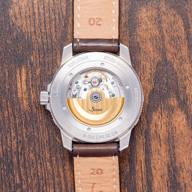 2017 Sinn 104 St Sa I Black Automatic 41mm on Strap