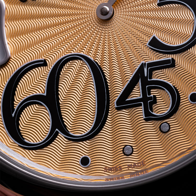 2004 Gerald Genta Jump Hour Retrograde REC.L.10 Box & Papers