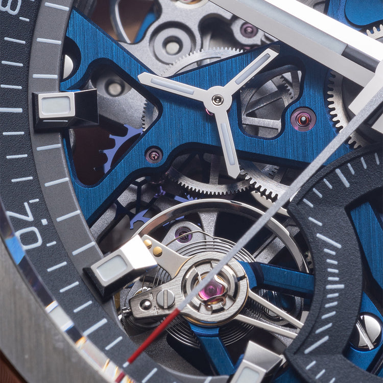 2020 Zenith Defy El Primero 21 Titanium Blue on Bracelet