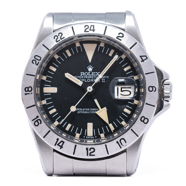 1975 Rolex Explorer II "Freccione" 1655 "Albino" MK2