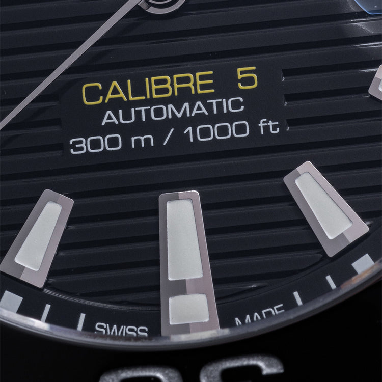 2020 TAG Heuer Aquaracer Caliber 5 Black WAY218A.FC6362