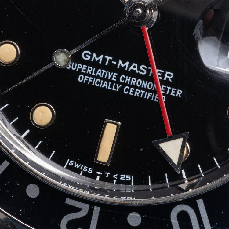 1984 Rolex GMT-Master Black Bezel Tritium 16750