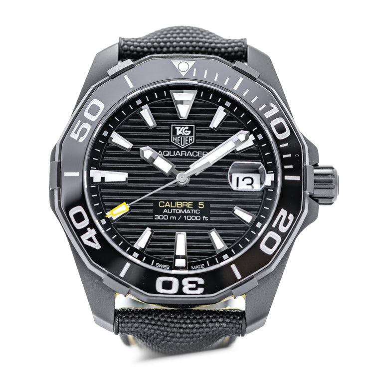 2020 TAG Heuer Aquaracer Caliber 5 Black WAY218A.FC6362