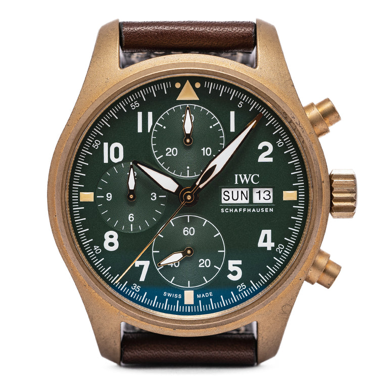2019 IWC Big Pilot Spitfire Chronograph Bronze IW387902