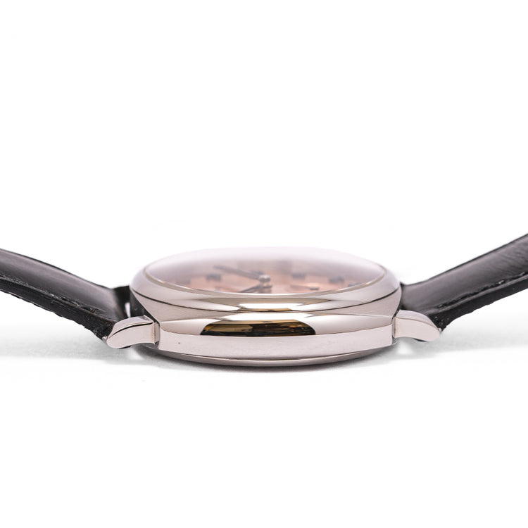 2020 Fears Brunswick Salmon Dial Exhibition Back