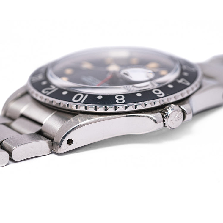 1984 Rolex GMT-Master Black Bezel Tritium 16750