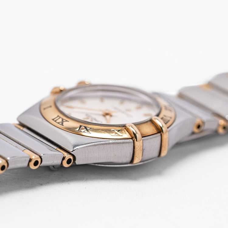 1990s Ladies Omega Constellation Quartz Steel & Gold 795.1203