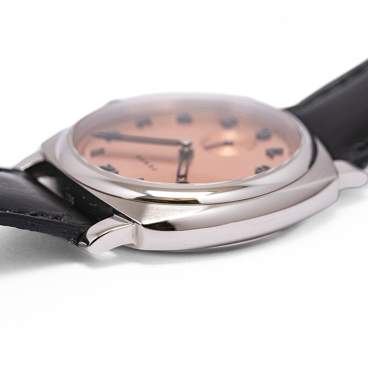 2020 Fears Brunswick Salmon Dial Exhibition Back